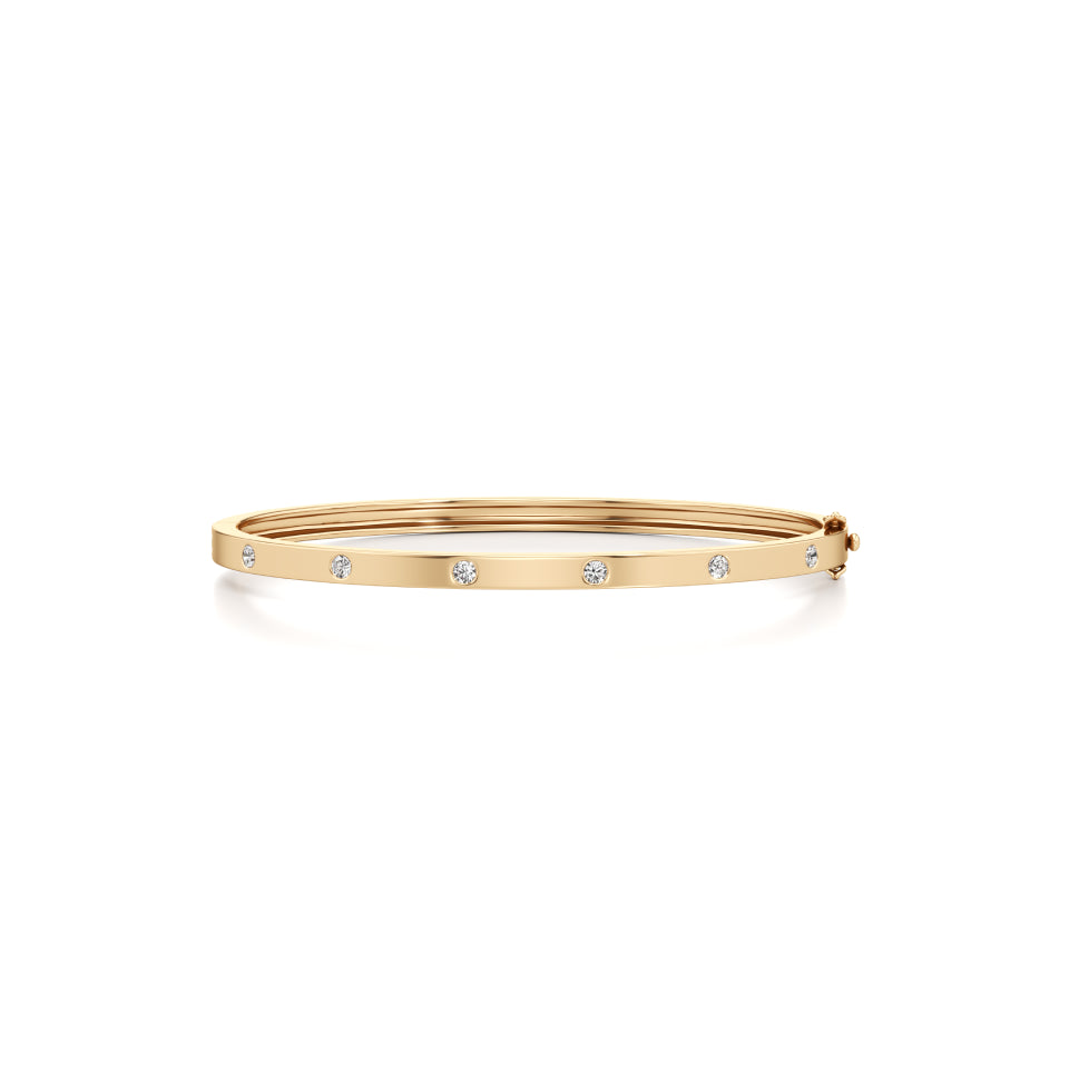 Subtle Romane Diamond Bangle