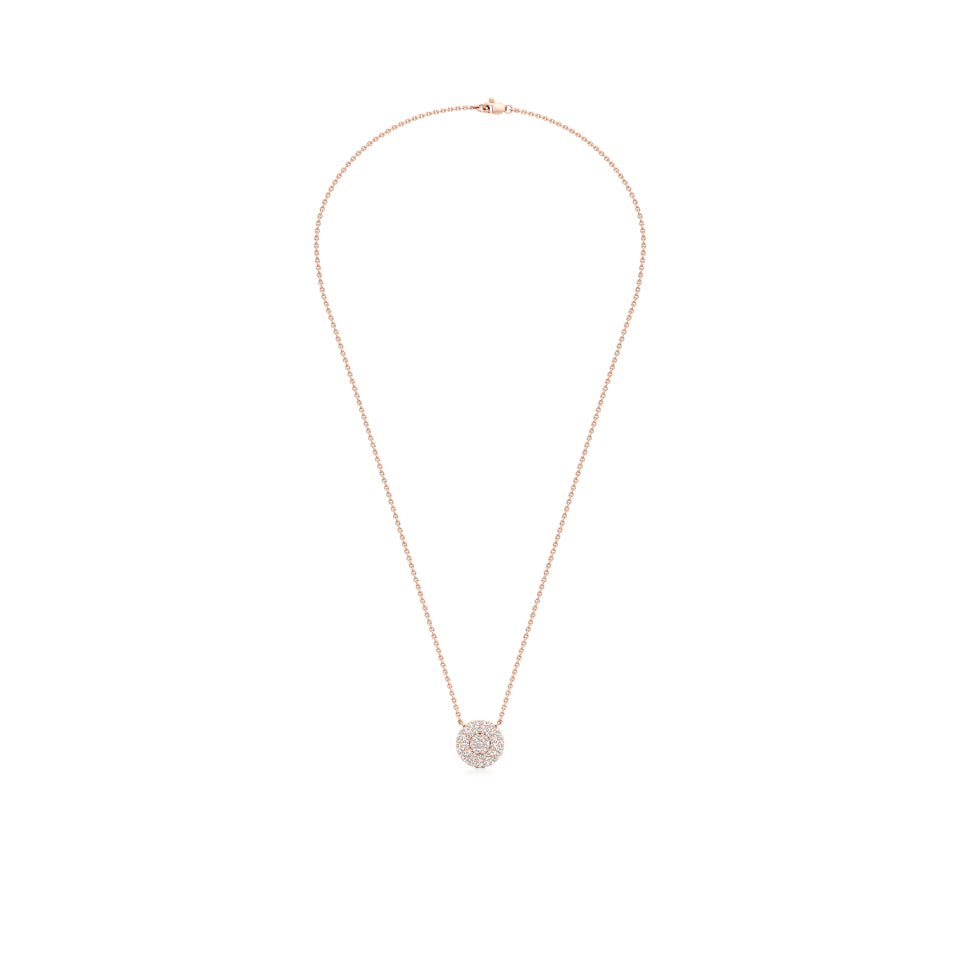 Encircle Cluster Diamond Pendant