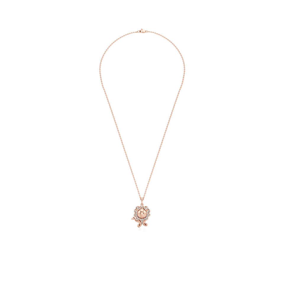 Simba's Pride Diamond Pendant