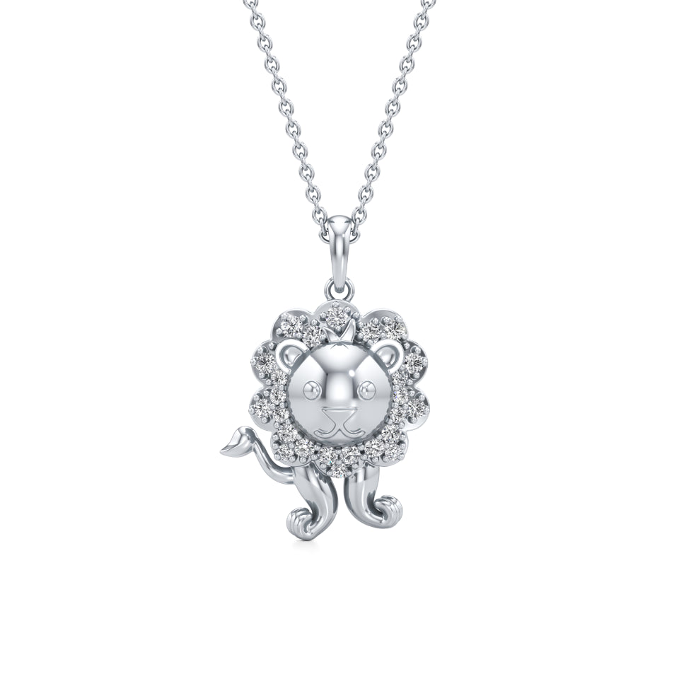 Simba's Pride Diamond Pendant