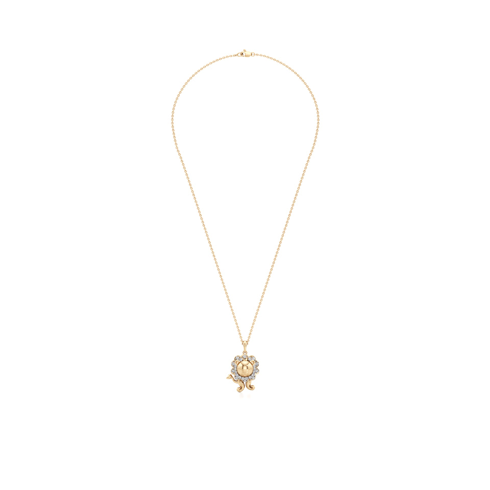 Simba's Pride Diamond Pendant