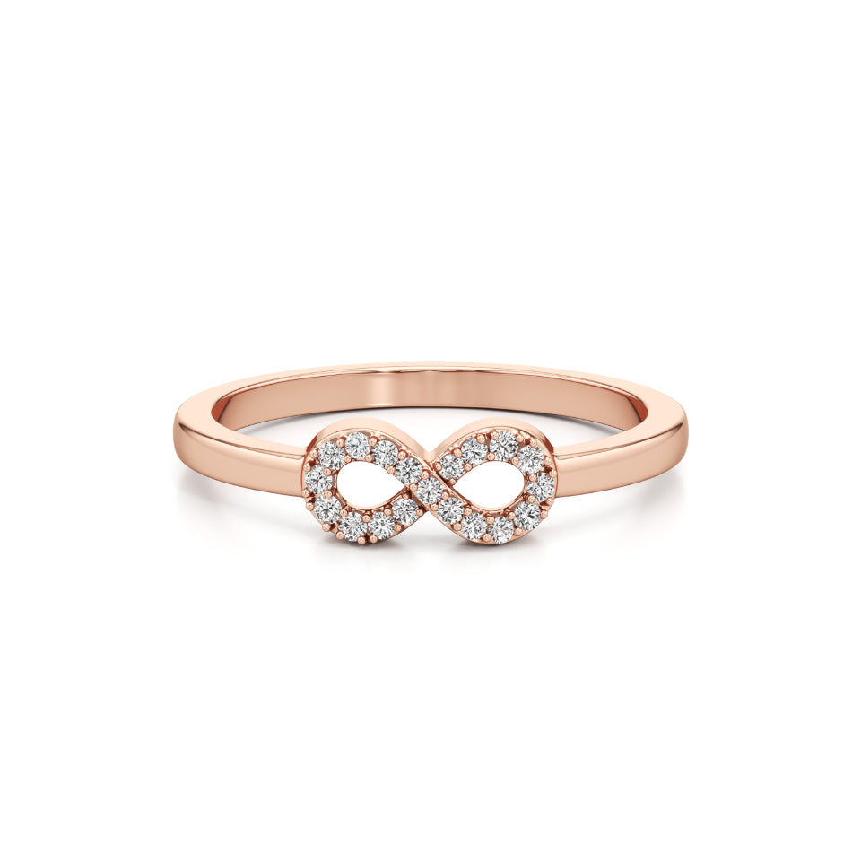 Mystic Infinity Diamond Ring