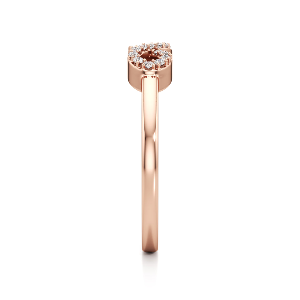Mystic Infinity Diamond Ring