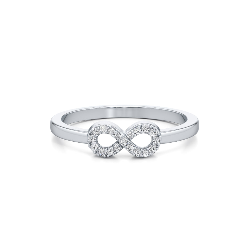 Mystic Infinity Diamond Ring