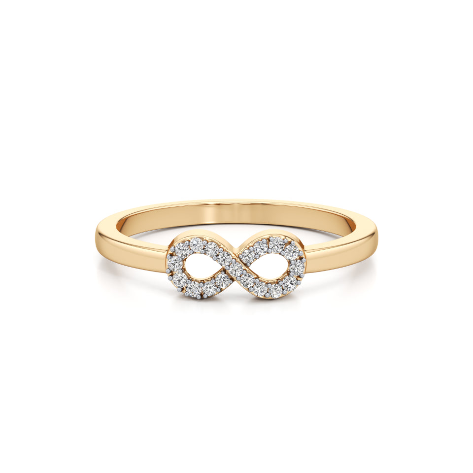 Mystic Infinity Diamond Ring