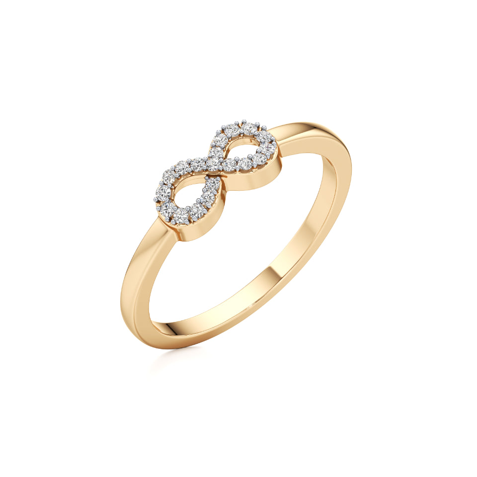 Mystic Infinity Diamond Ring