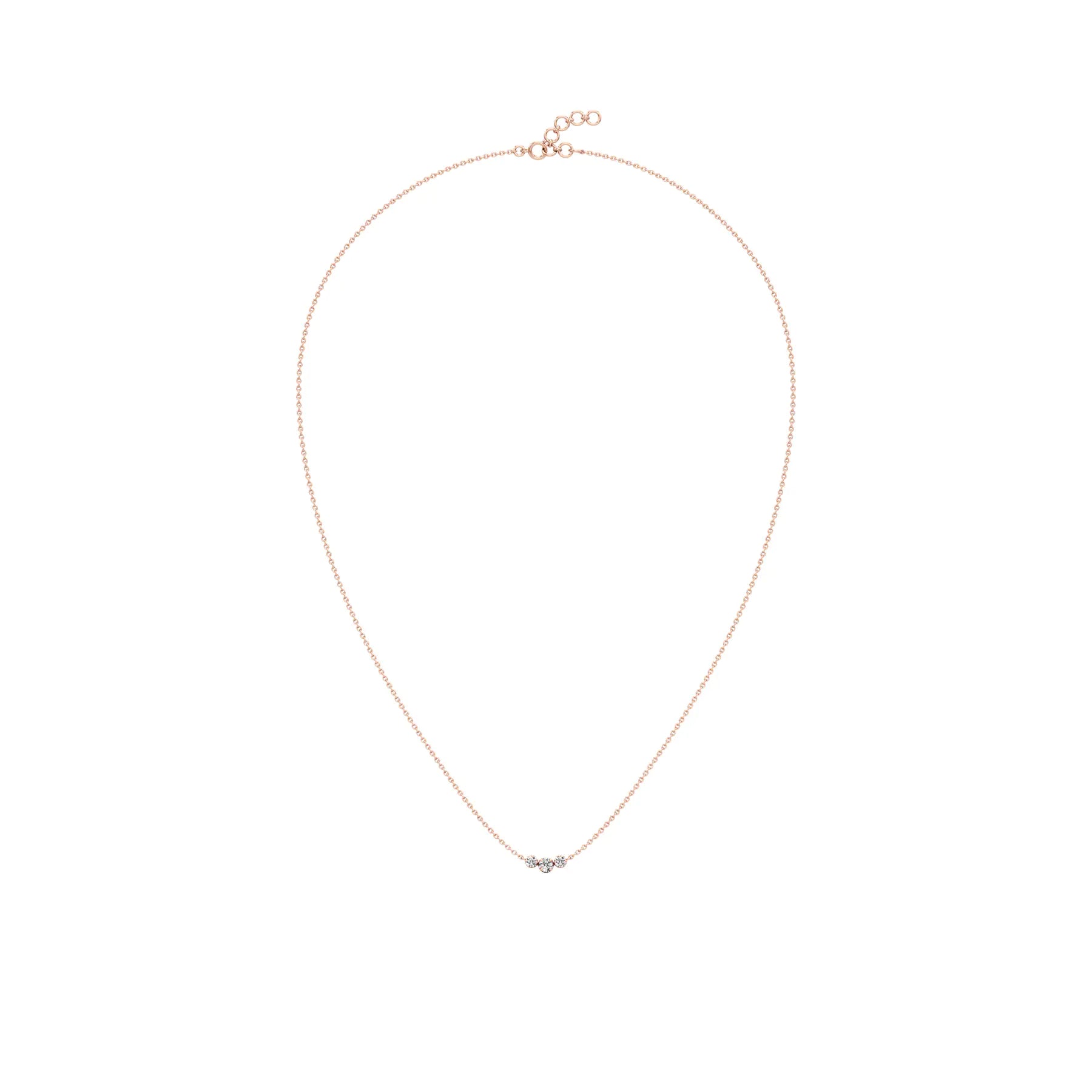 Trio Sparkle Diamond Chain