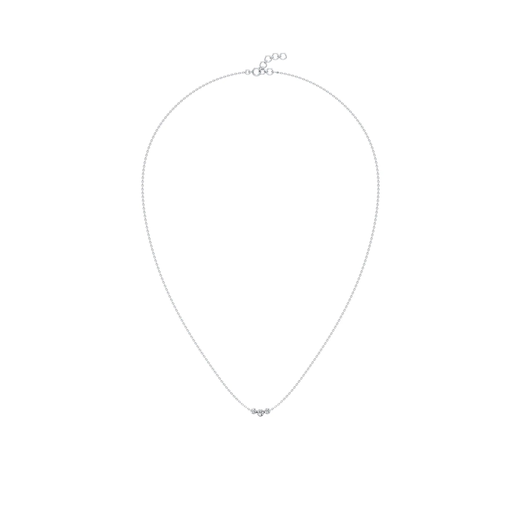 Trio Sparkle Diamond Chain