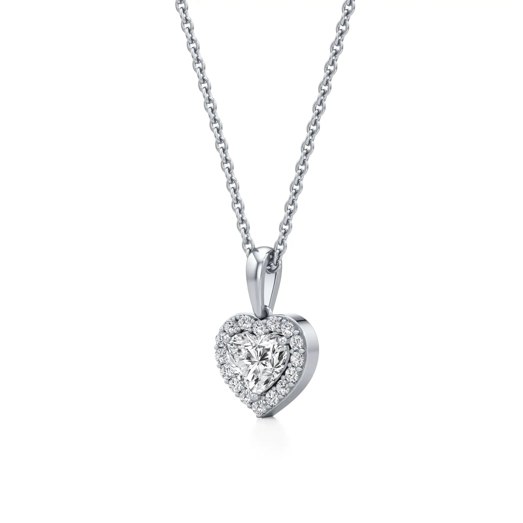 Bold Heart Solitaire Diamond