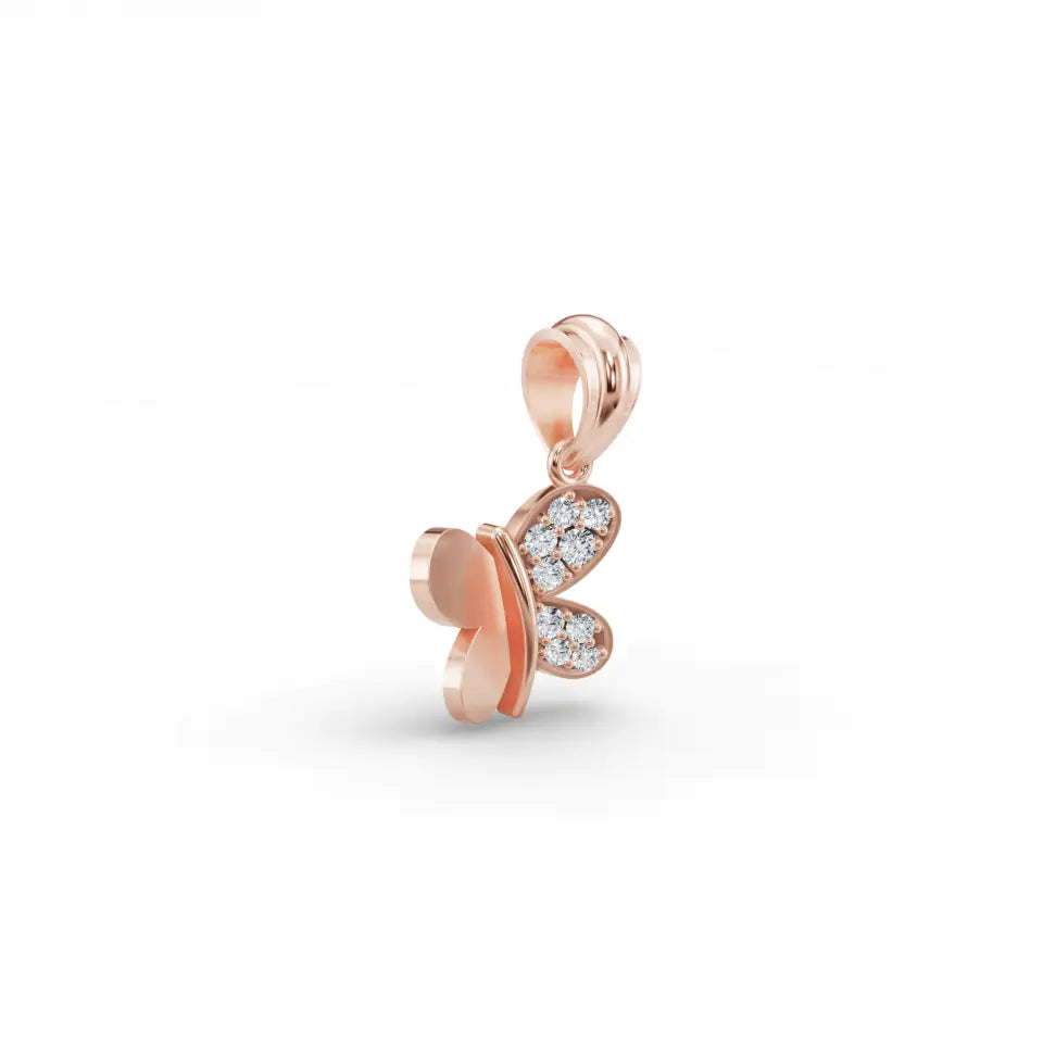 Petite Prong Diamond Pendant for Kids