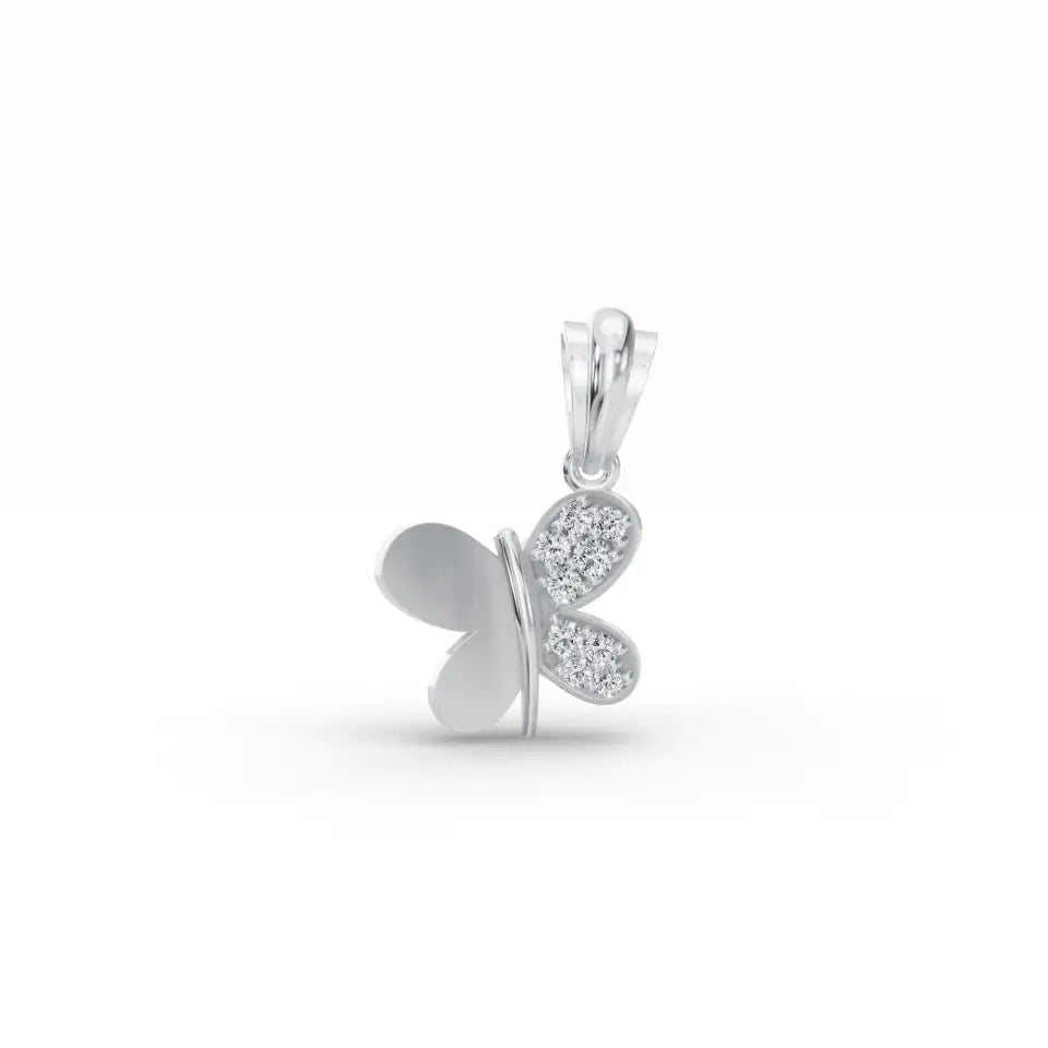 Petite Prong Diamond Pendant for Kids