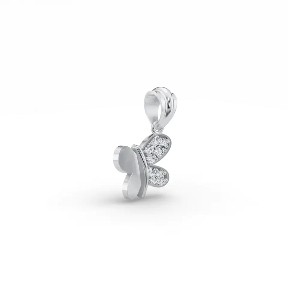 Petite Prong Diamond Pendant for Kids