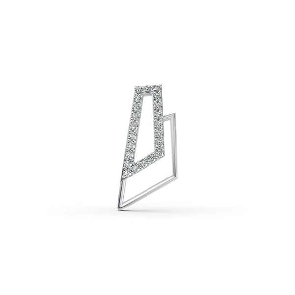 Geo Frame Diamond Pendant