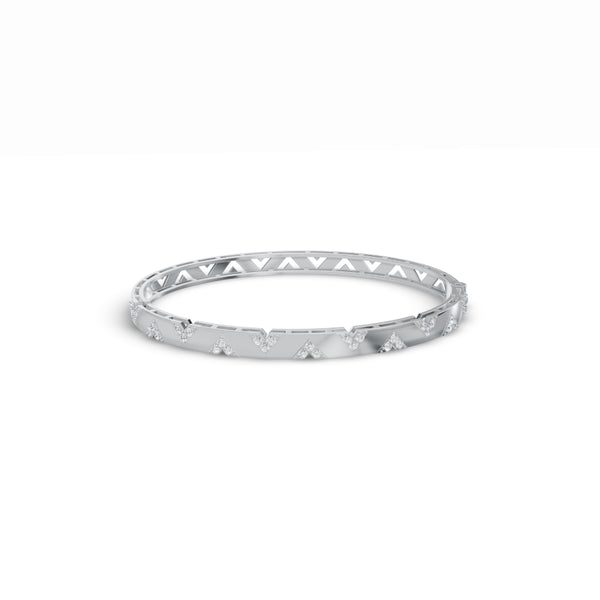 Three-Diamond Cluster Bracelet