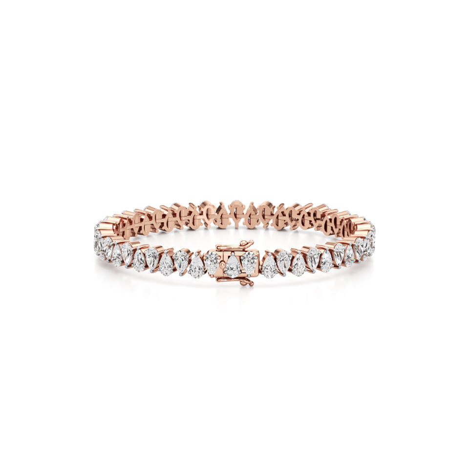 Pears Tennis Diamond Bracelet