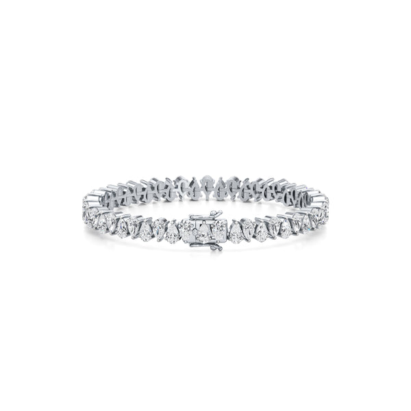 Pears Tennis Diamond Bracelet