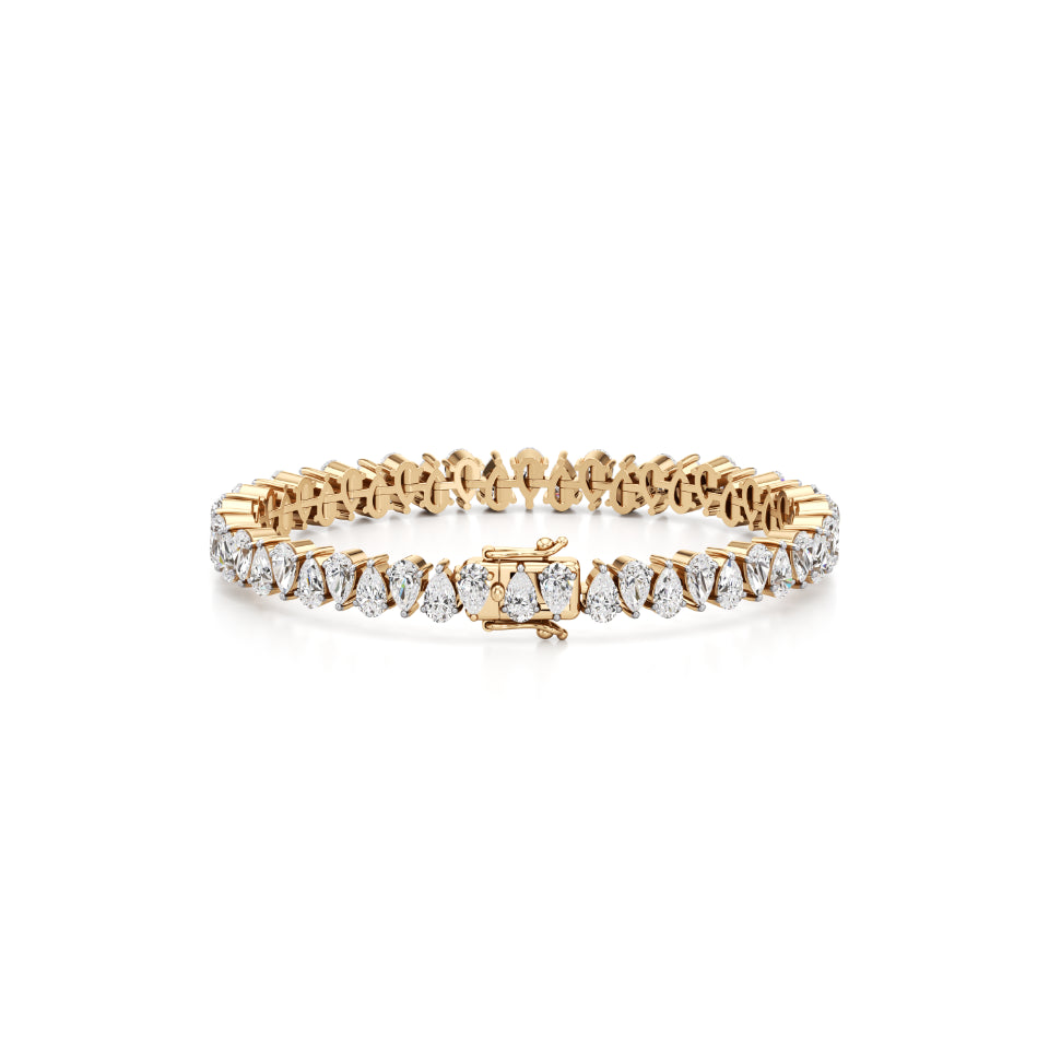Pears Tennis Diamond Bracelet