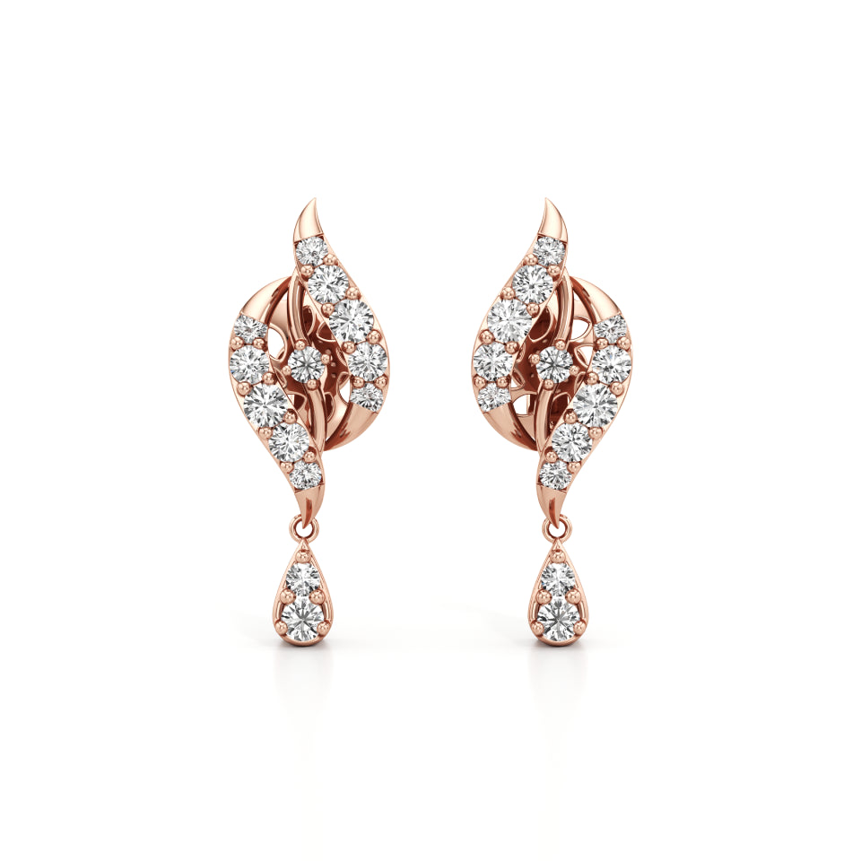 Aurora Eye Diamond Earrings