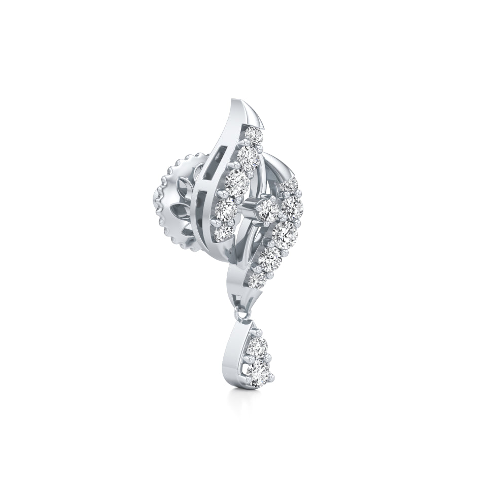 Aurora Eye Diamond Earrings