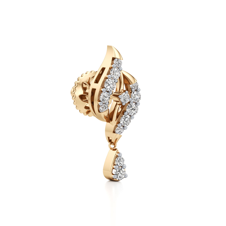 Aurora Eye Diamond Earrings