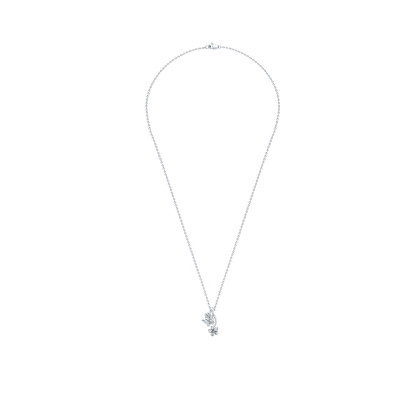 Butterfly's Garden Diamond Pendant