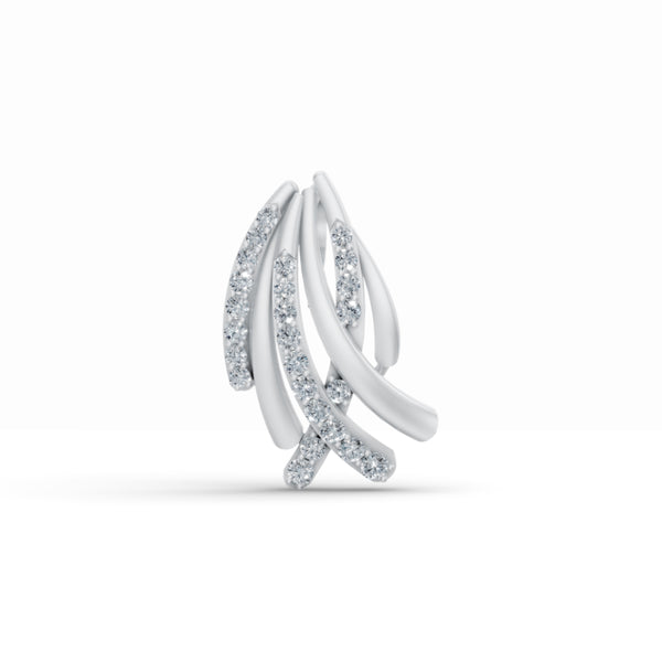 Criss Cross Diamond Pendant