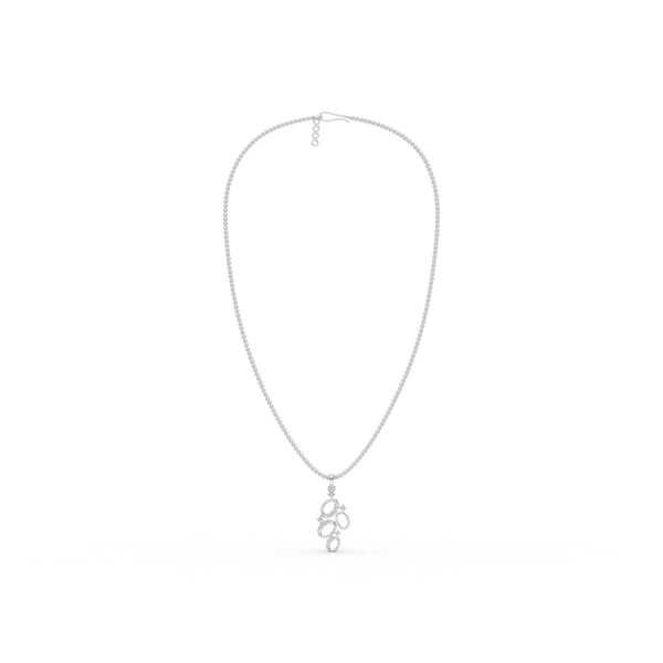 Orbit Cluster Diamond Pendant
