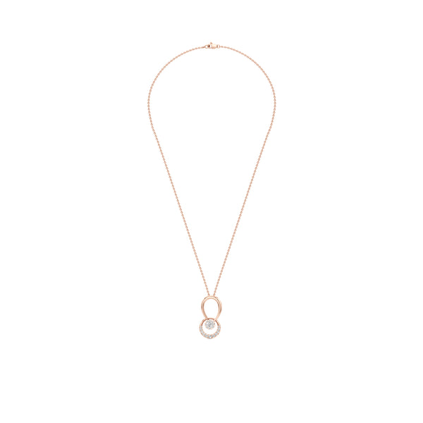 Inner Fire Circles Diamond Pendant