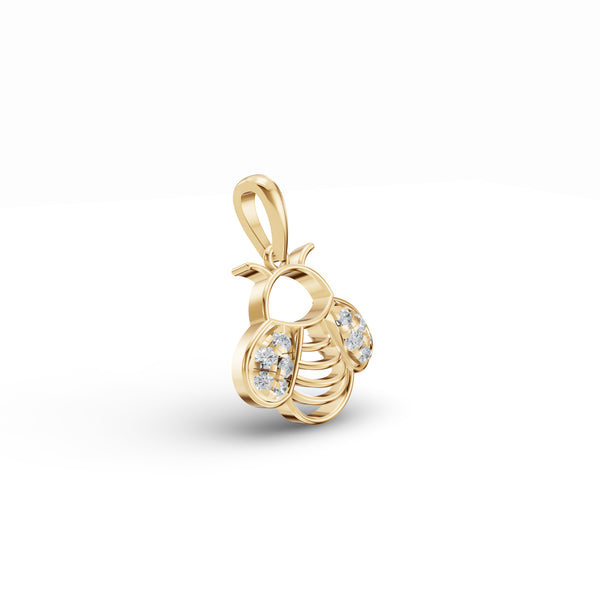 Bee Bling Diamond Pendant
