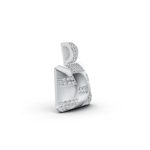 Checkered Diamond Pendant