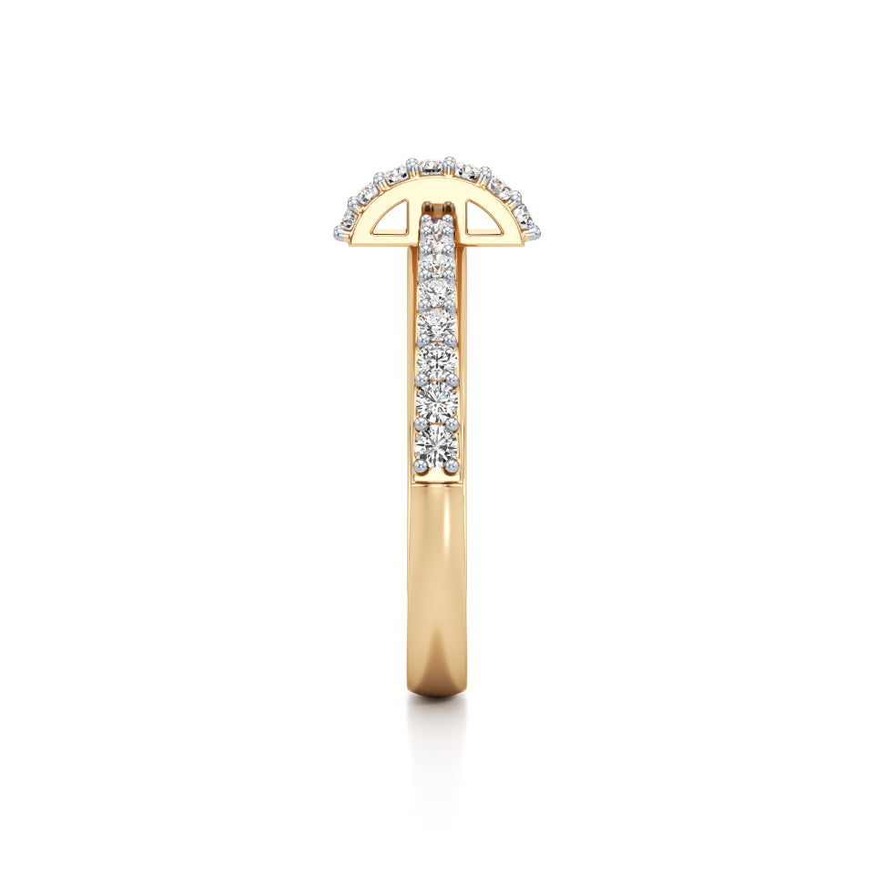T-Light Sparkling Diamond Ring
