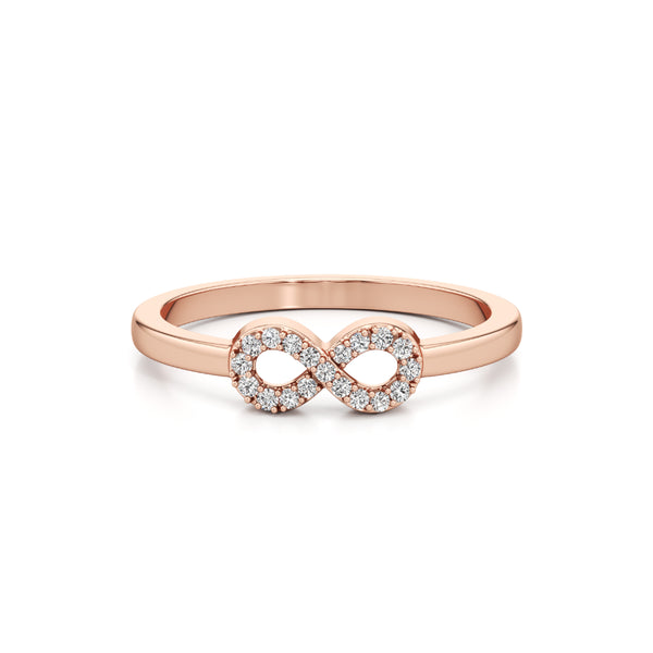 Mystic Infinity Diamond Ring