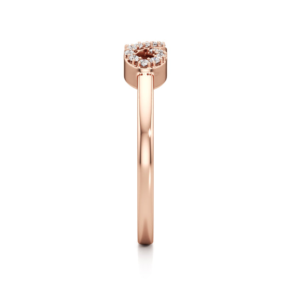Mystic Infinity Diamond Ring