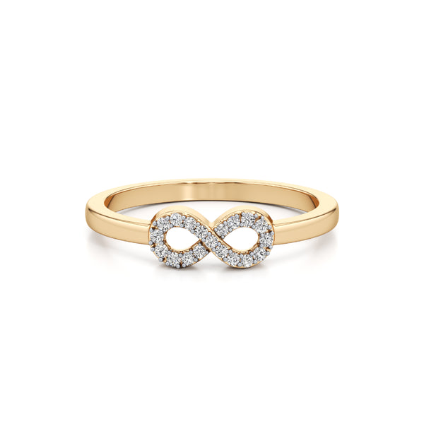 Mystic Infinity Diamond Ring