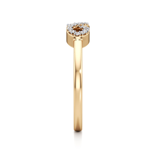 Mystic Infinity Diamond Ring