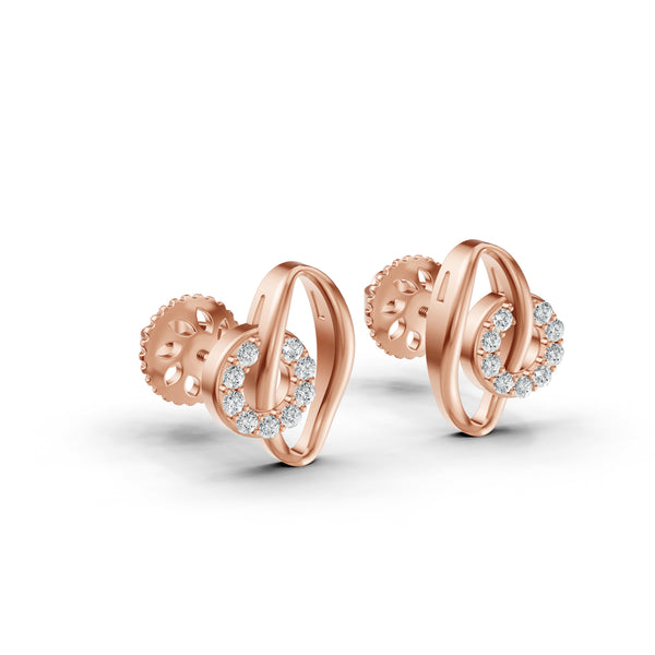Eternal Link Diamond Earrings