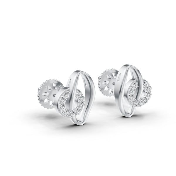 Eternal Link Diamond Earrings