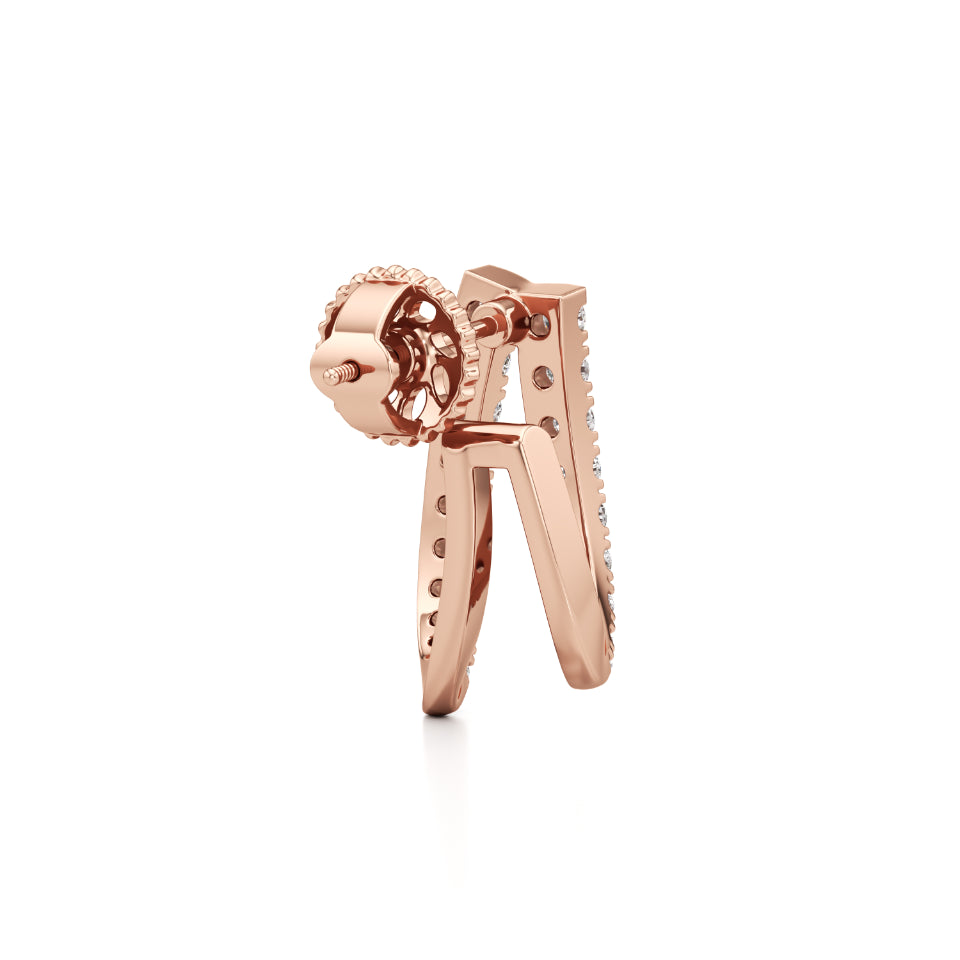 Huggie Love Diamond Earrings