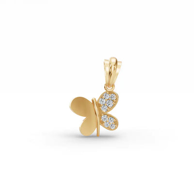Petite Prong Diamond Pendant for Kids