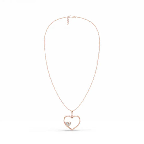Subtle Pave Diamond Pendant