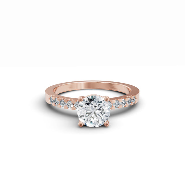 Timeless Solitaire Diamond Ring