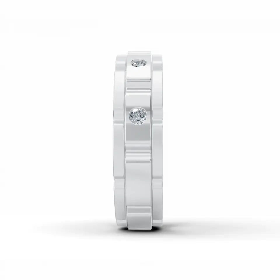 Triune Embrace Ring