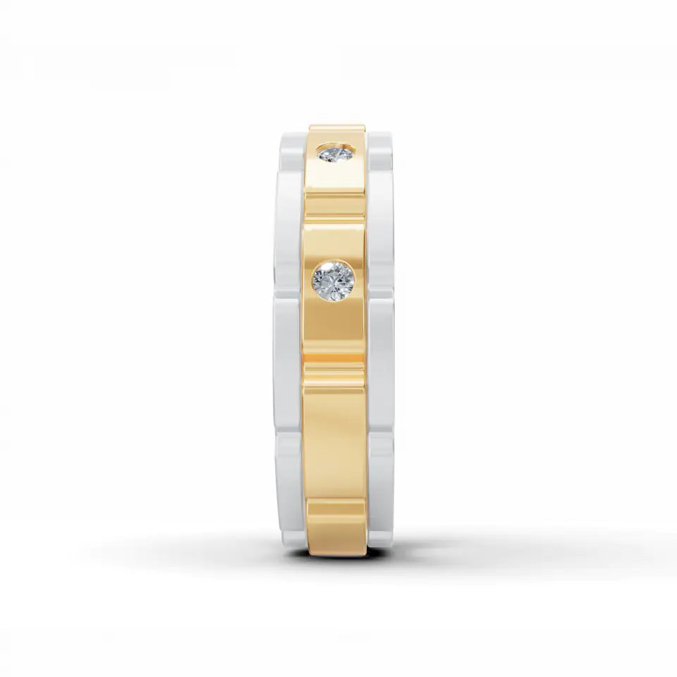 Triune Embrace Ring