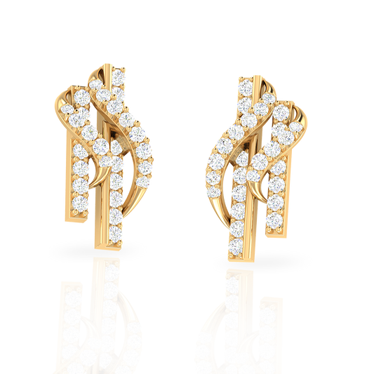 Elegant Diamond Earrings