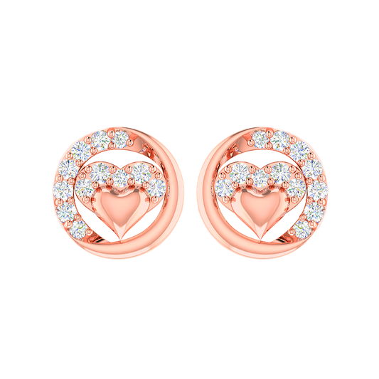 Valentine Collections Elegant Diamond Earring