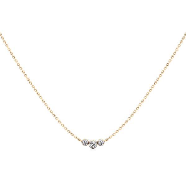 Trio Solitaire Sparkle Chain