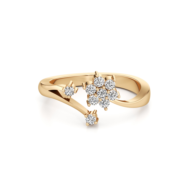 7-Stone Petal Diamond Ring