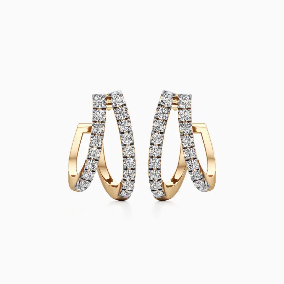 Huggie Love Diamond Earrings